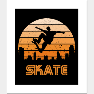 Retro Skate Posters and Art